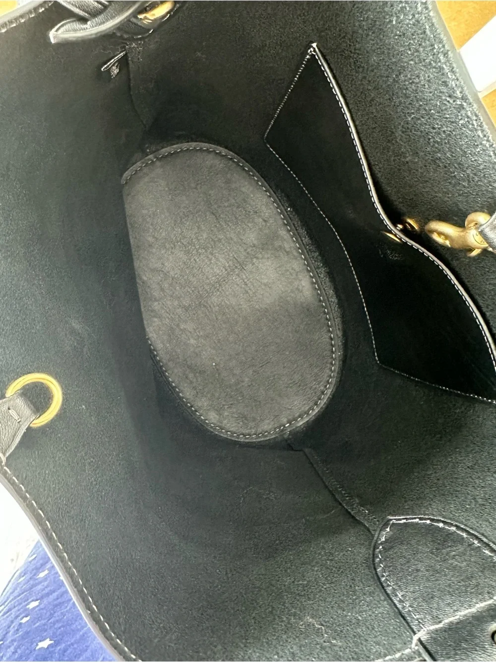 Coach Bleecker Leather Bucket Bag